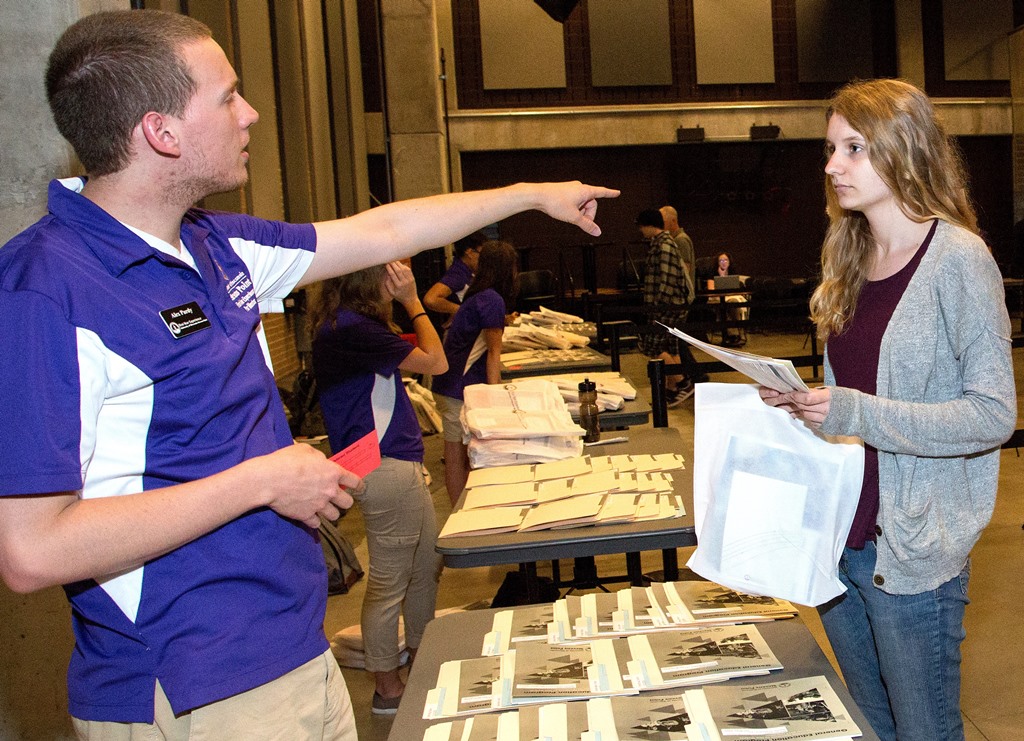 First-year student orientation 2014