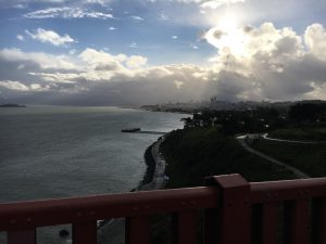 San Francisco Bay city view