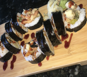 Vegan sushi