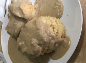 Biscuits and gravy