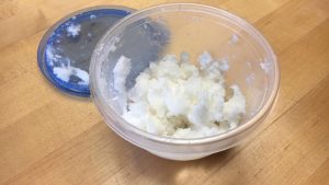 Homemade sugar scrub