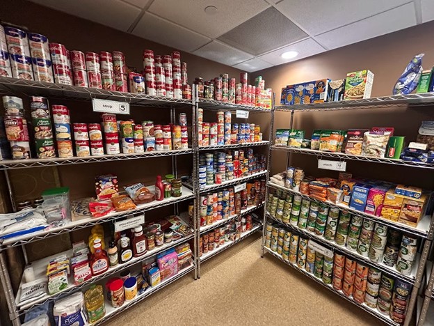 the cupboard food pantry at UWSP